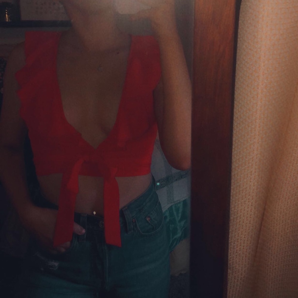 Show Me Your Mumu crop top!!